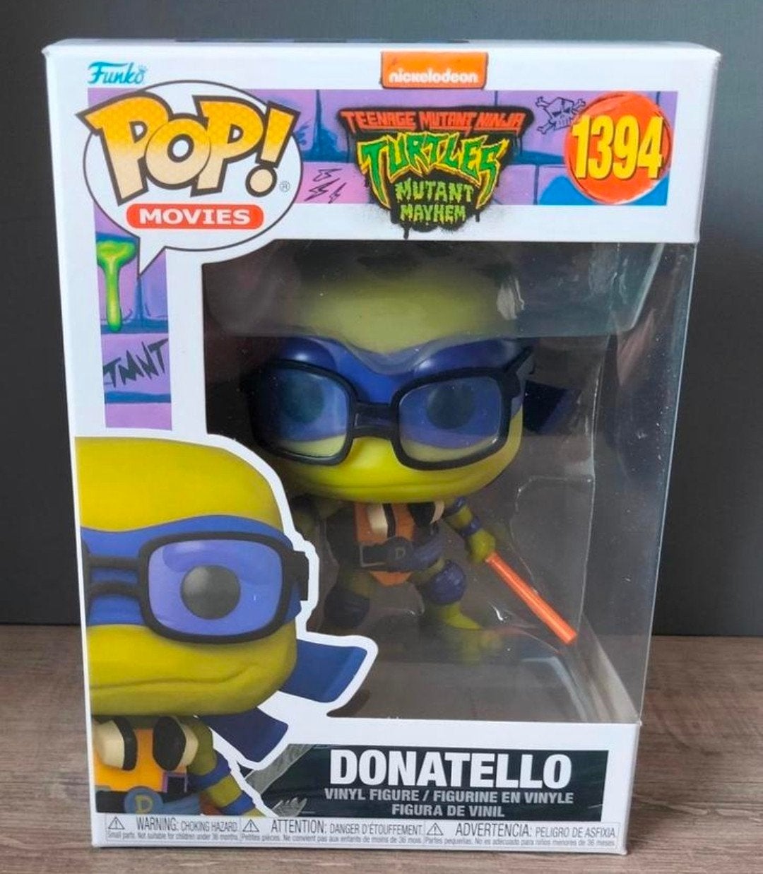 1394 Donatello Teenage Mutant Ninja Turtles Funko Pop, Ophalen of Verzenden, Nieuw