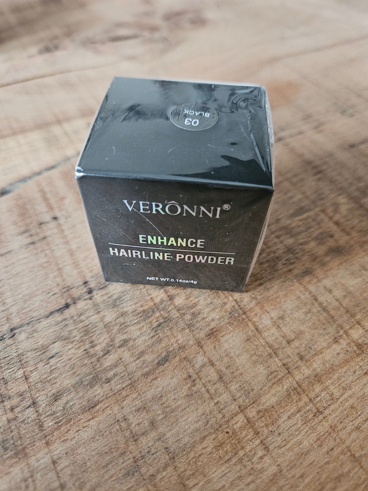 Veronni Enhance Hairline Powder Zwart 03 - Nieuw, Ophalen of Verzenden, Nieuw, Overige typen