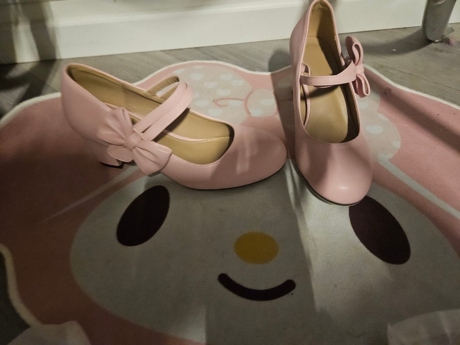 Kawaii Roze Schoentjes met Strik - Maat 39, Kleding | Dames, Pumps, Verzenden, Roze, Gedragen