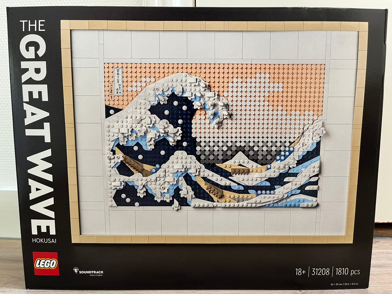 Lego art 31208 the great wave hokusai nieuw sealed, Overige thema's, Lego, Nieuw, Ophalen of Verzenden