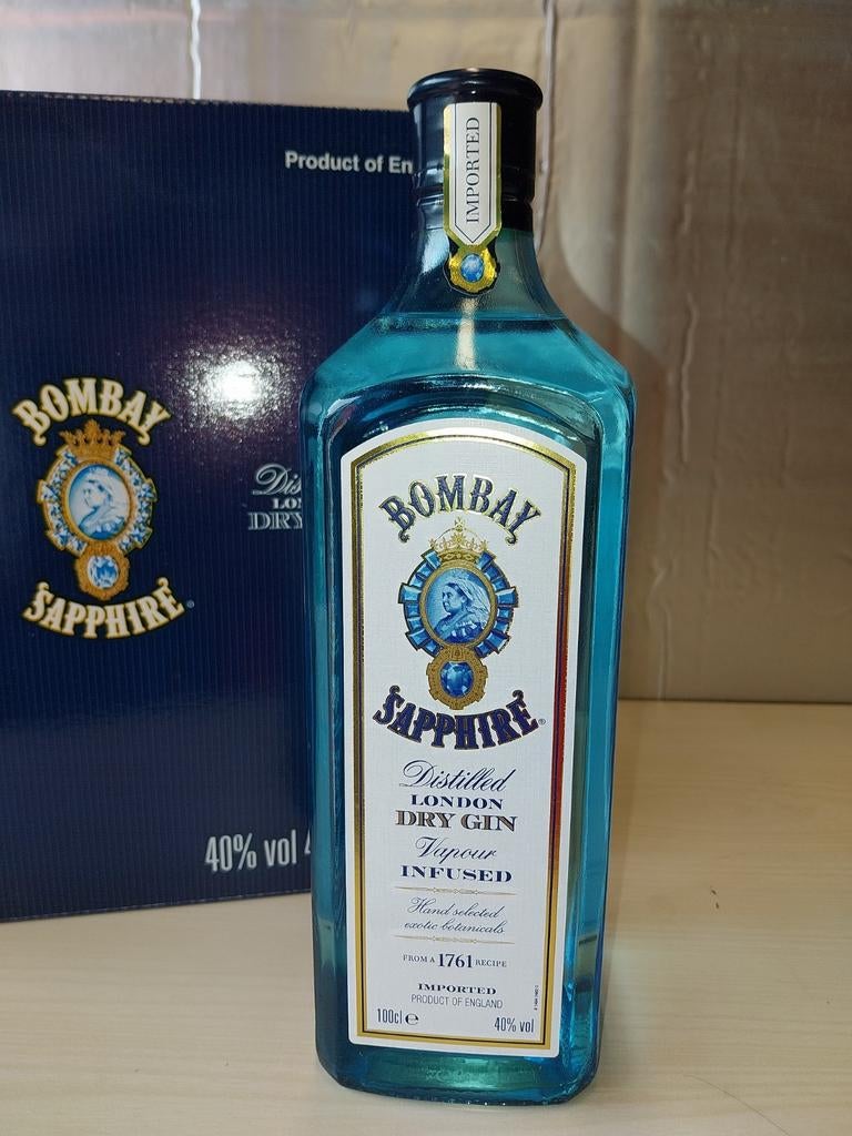 Bombay Sapphire gin liter flessen, Ophalen