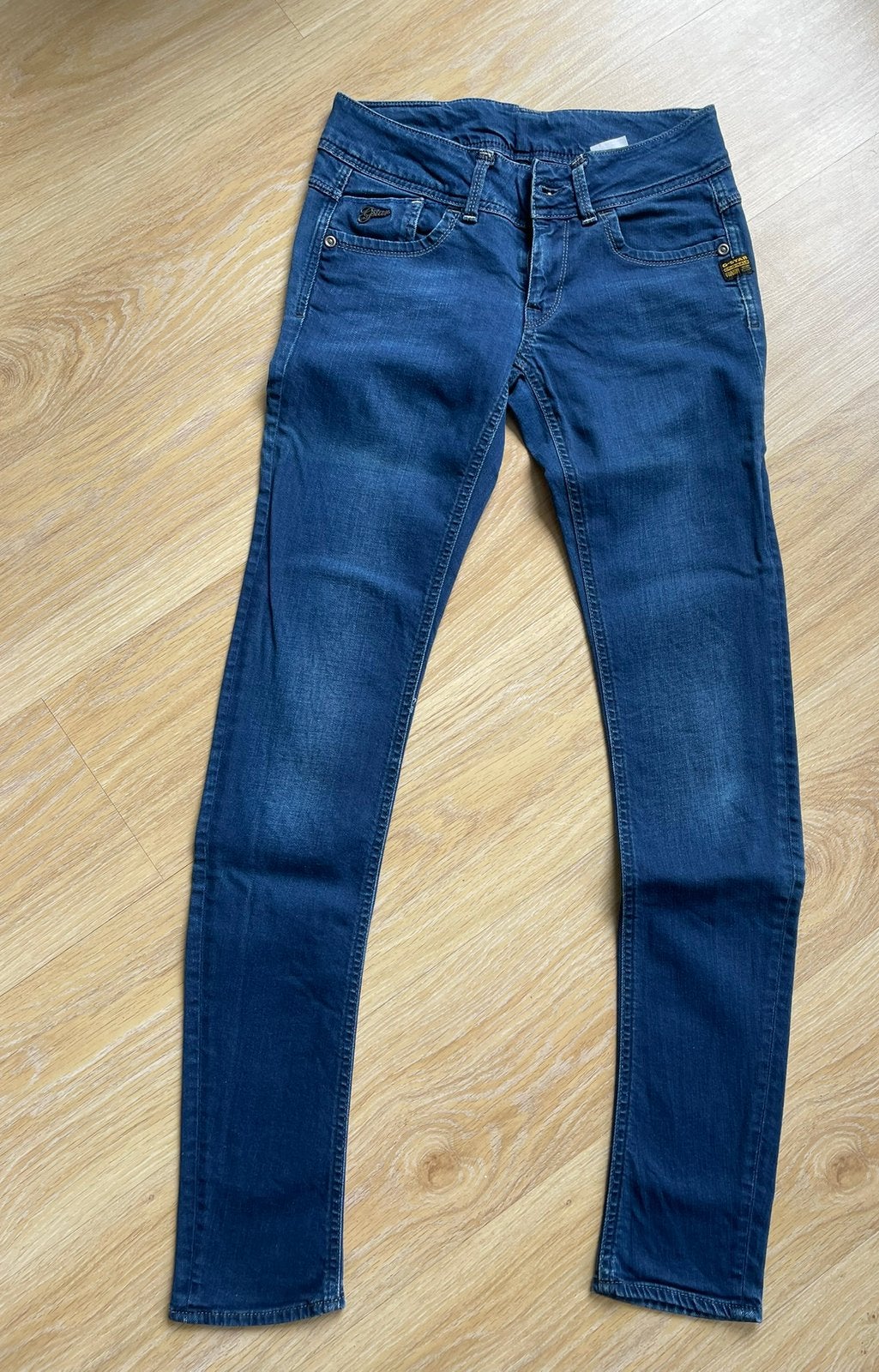G-Star Raw W 28 L34 Lyee Skinny dames spijkerbroek, Ophalen of Verzenden, Zo goed als nieuw, Blauw, W28 - W29 (confectie 36)