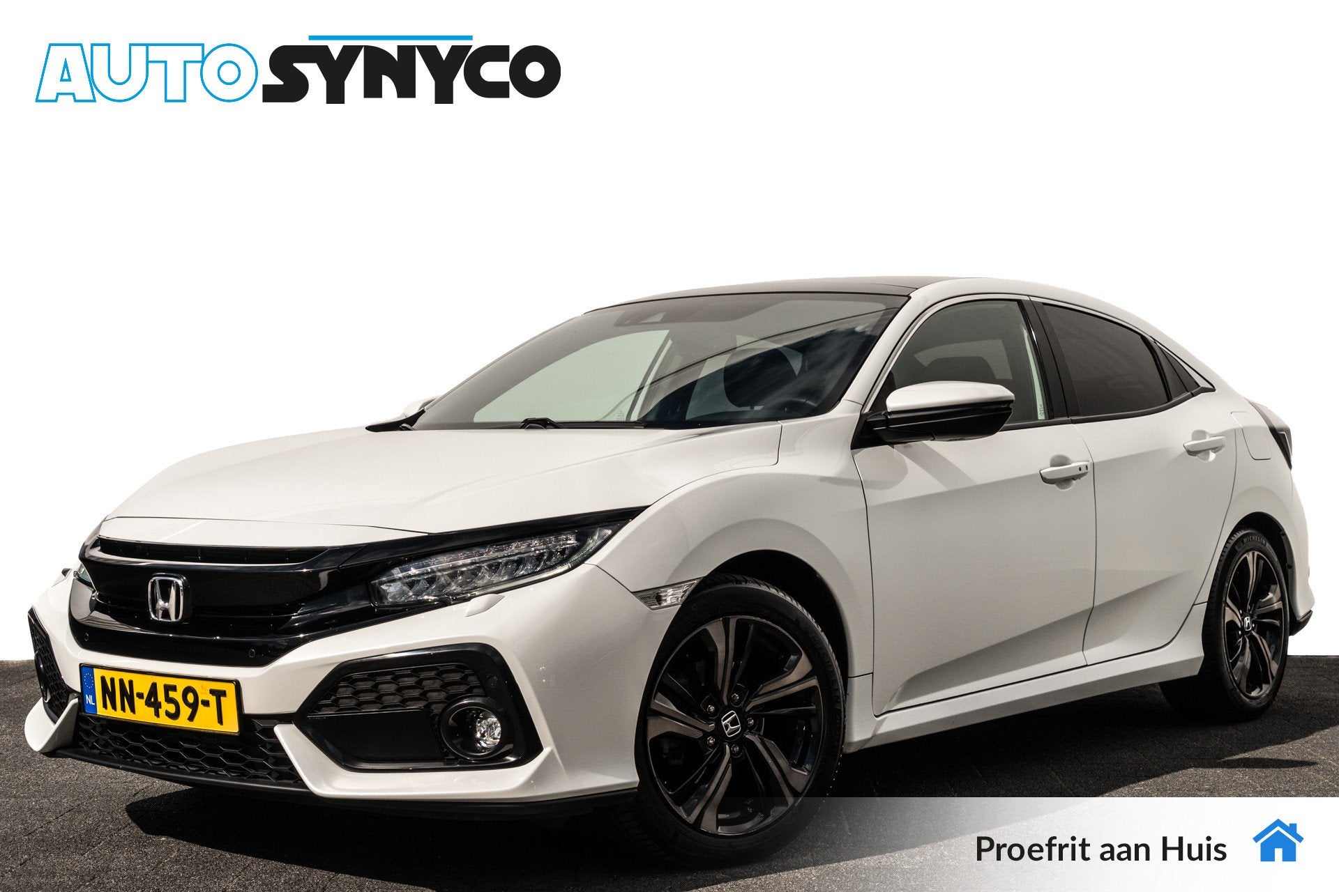 Honda Civic 1.0 i-VTEC Executive | Leder | Panoramadak | Tre, Auto's, Gebruikt, Met garantie (alle), Automatische klimaatregeling