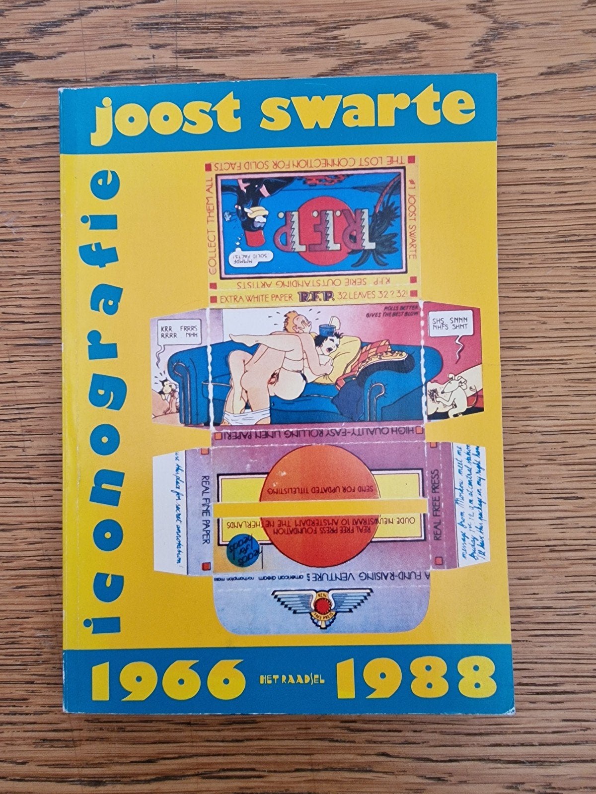 Joost Swarte Iconografie 1966-1988 - Stripboek, Eén stripboek, Ophalen of Verzenden, Zo goed als nieuw, Joost Swarte