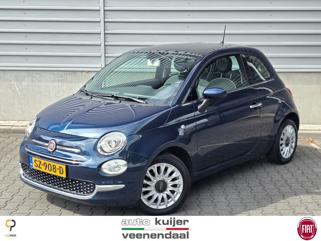 Fiat 500 1.2 Lounge | Cruise Ctrl | Pdc | Bluetooth tel. |, Stof, Gebruikt, 4 cilinders, Origineel Nederlands