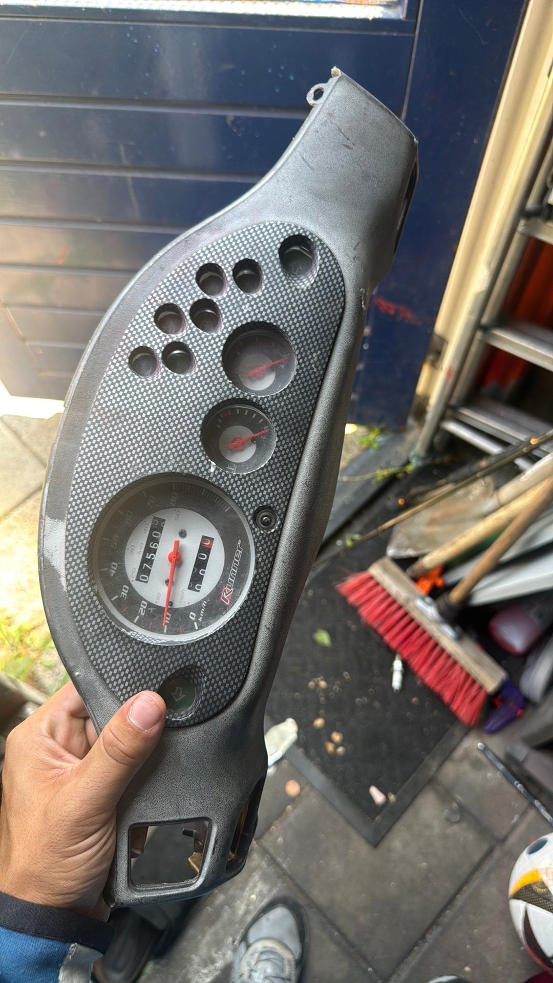 Runner teller, Fietsen en Brommers, Brommeronderdelen | Scooters, Ophalen, Zo goed als nieuw, Overige typen, Overige merken