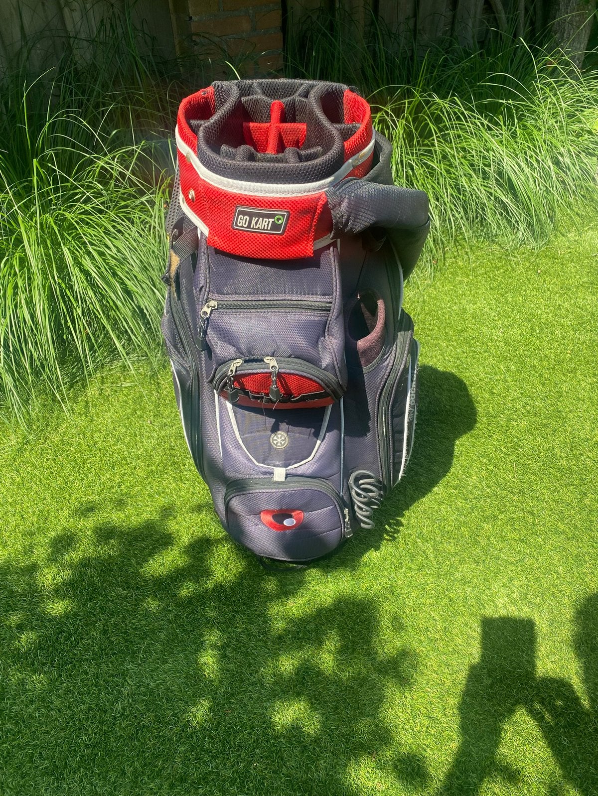 Go kart cartbag, Sport en Fitness, Ophalen of Verzenden, Zo goed als nieuw, Tas