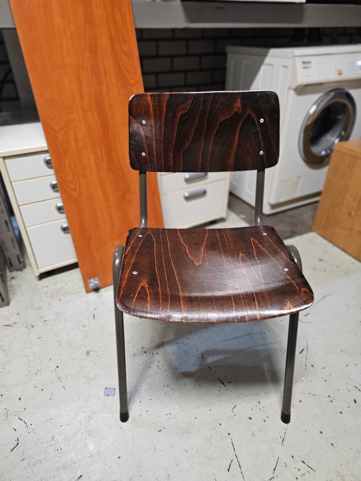 10 Vintage Schoolstoelen - Stapelbaar en Robuust, Ophalen of Verzenden