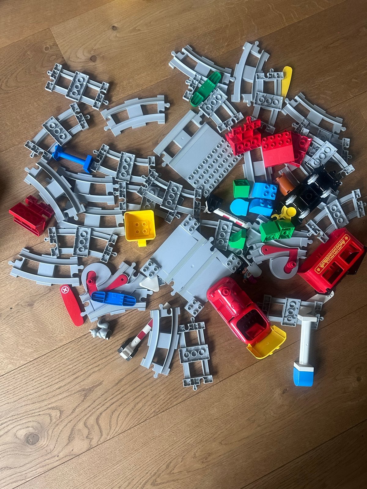 LEGO DUPLO treinrails, trein & accessoires