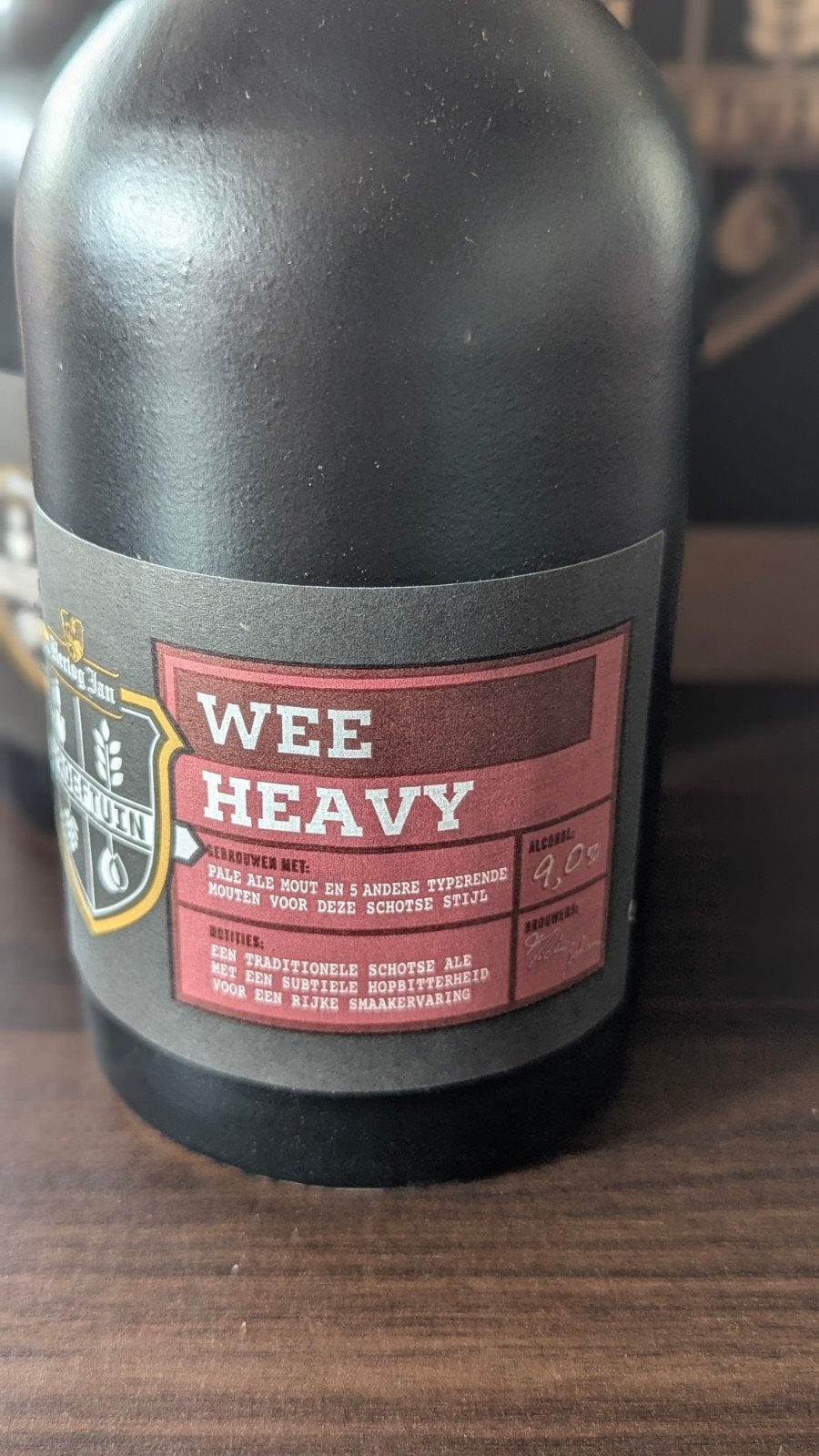 Hertog Jan Proeftuin Wee Heavy - 3 flessen, Verzamelen, Biermerken, Ophalen of Verzenden, Nieuw, Flesje(s), Hertog Jan