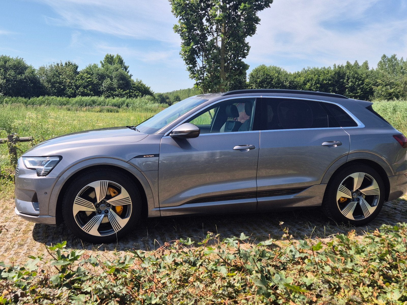 Nieuwe prijs: Vol opties Audi e-tron 55 quattro 360 pk 2019, Auto's, Particulier, Te koop