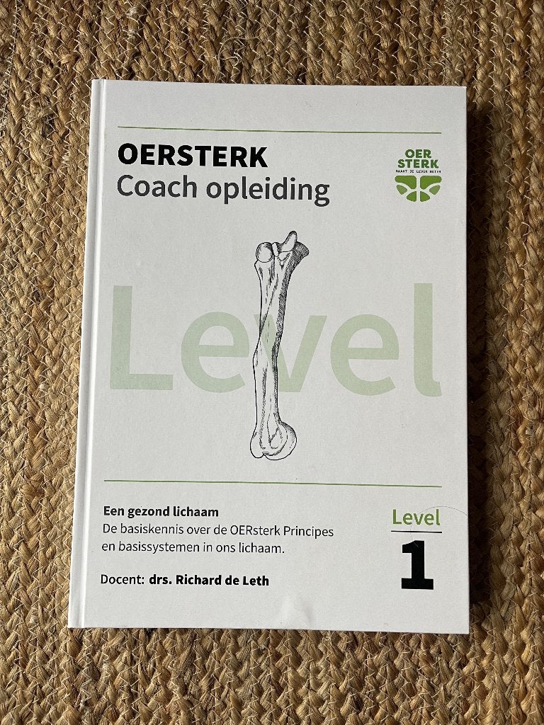 Lesboek Oersterk coach opleiding, Ophalen of Verzenden, Zo goed als nieuw