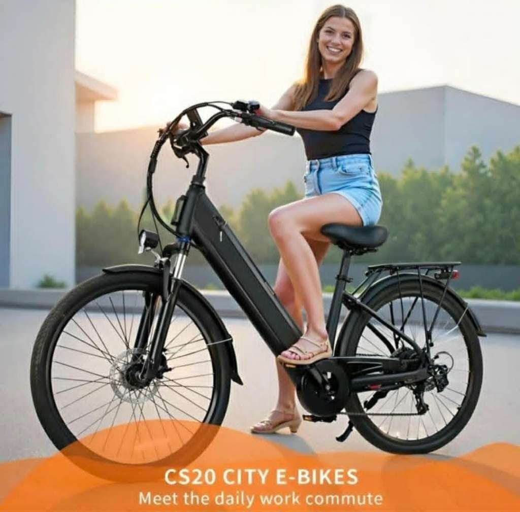 E-bike CS20 City Hydraulisch 554wh Shimano Smart display LED, Overige merken, Nieuw, Ophalen of Verzenden, 47 tot 51 cm