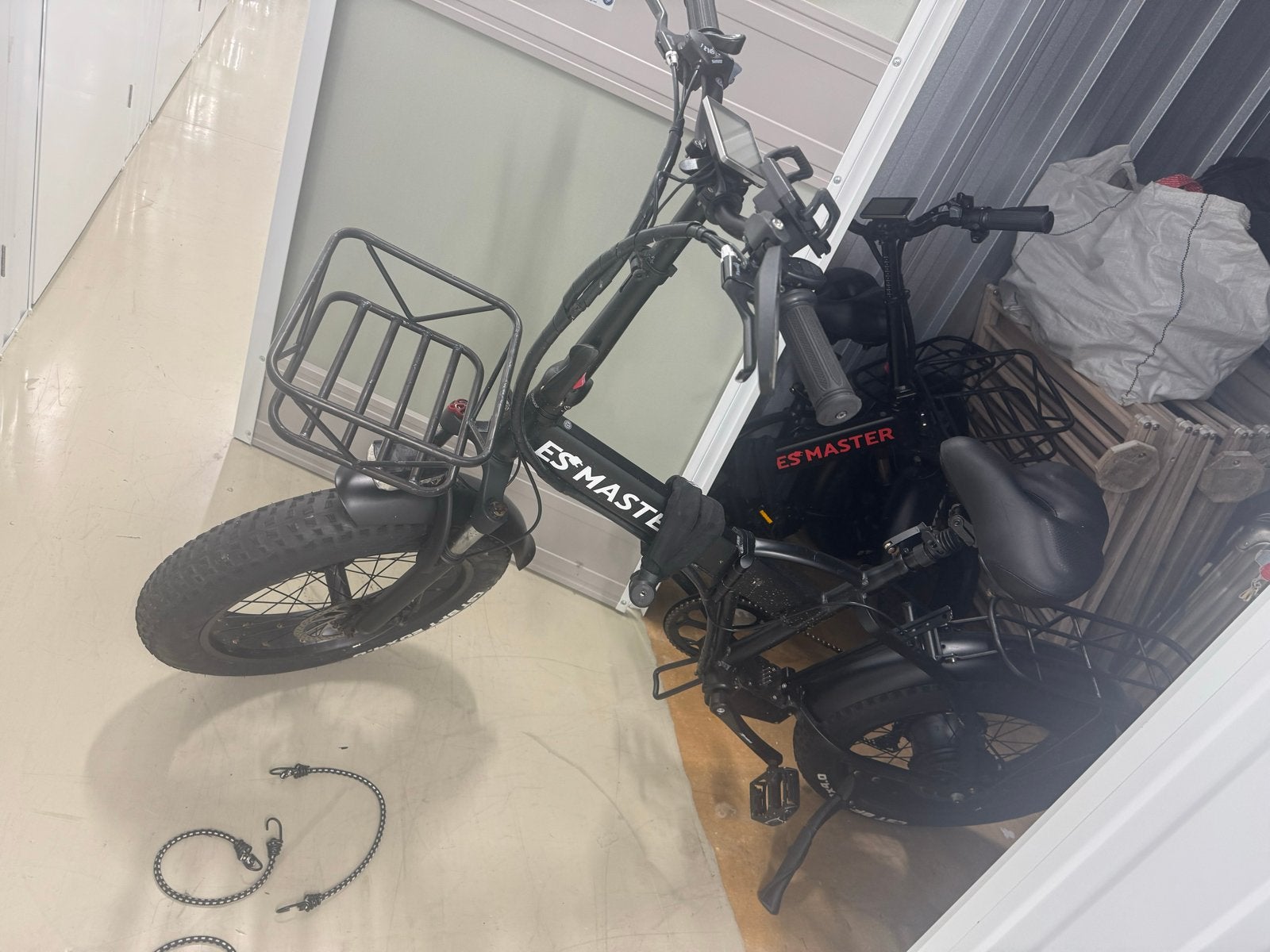 Twee opvouwbare elektrische fatbikes - Ideaal voor trein/aut, Fietsen en Brommers, Gebruikt, Minder dan 47 cm, 50 km per accu of meer