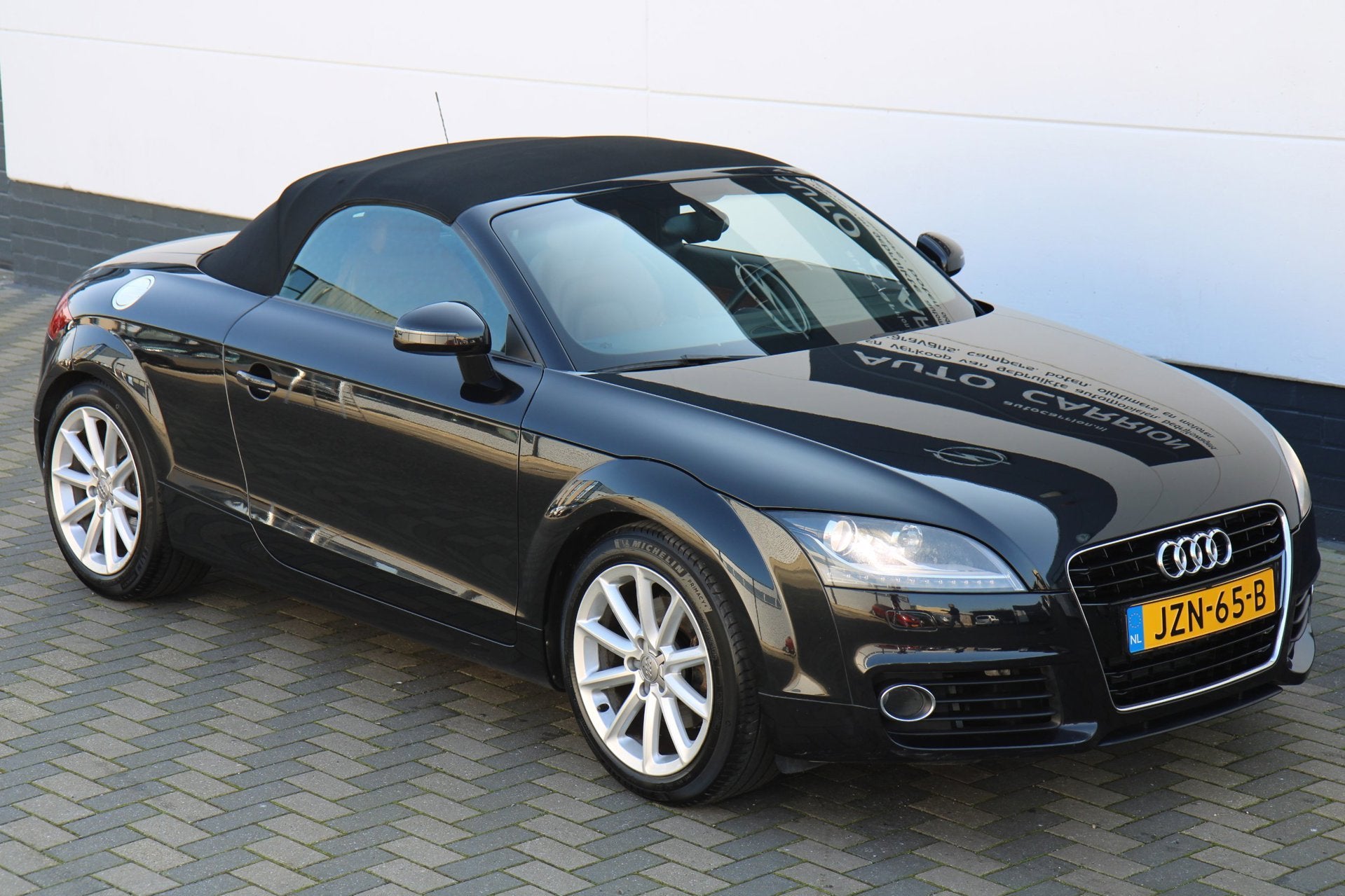 Audi TT Roadster 2.0 TFSI Navi Cruise ECC Leder APK + Beurt, Auto's, Voorwielaandrijving, Gebruikt, 4 cilinders, Zwart