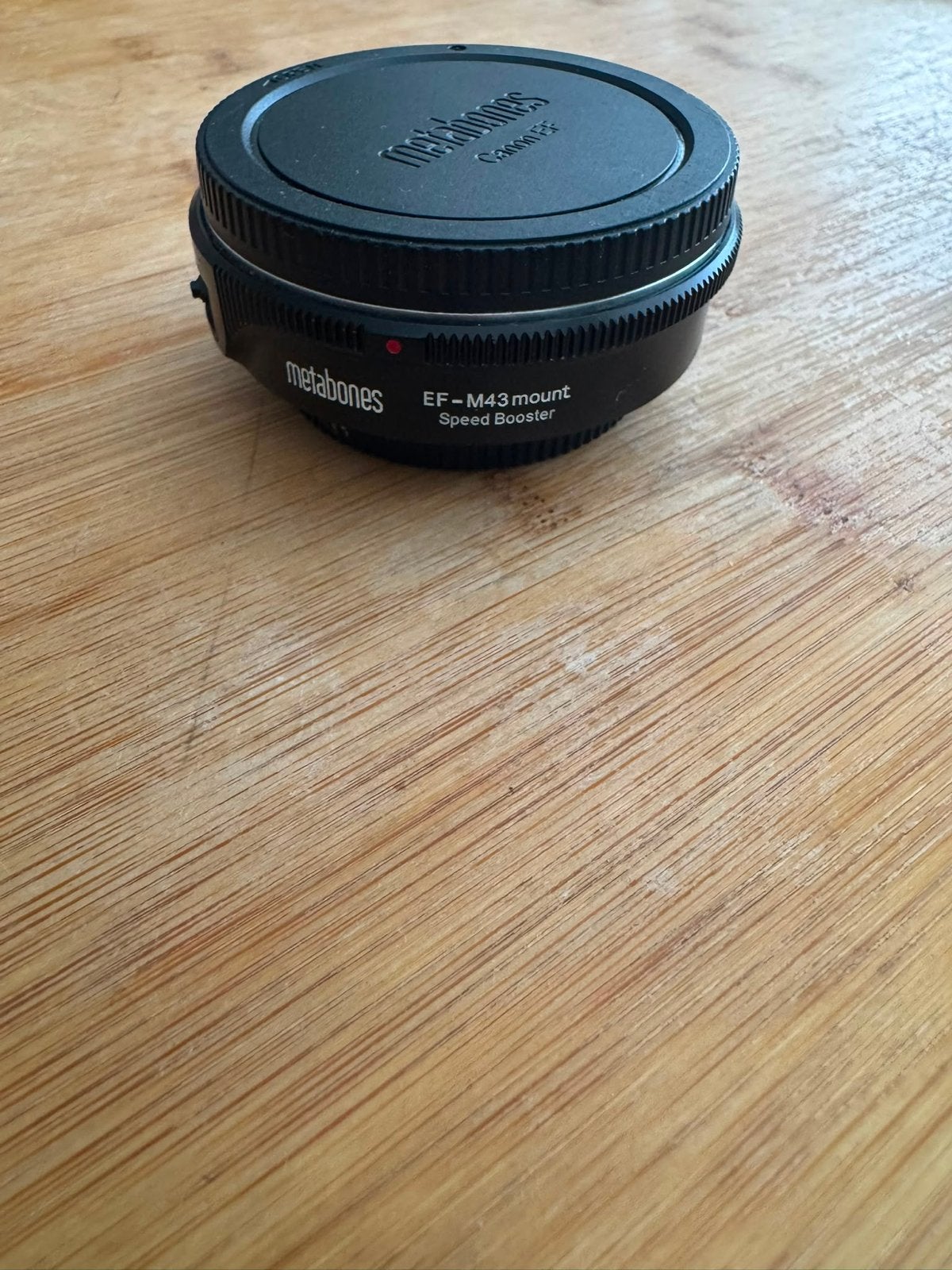 Metabones Speed Booster EF-M43 Mount, Ophalen, Overige merken, Micro Four Thirds, Zo goed als nieuw