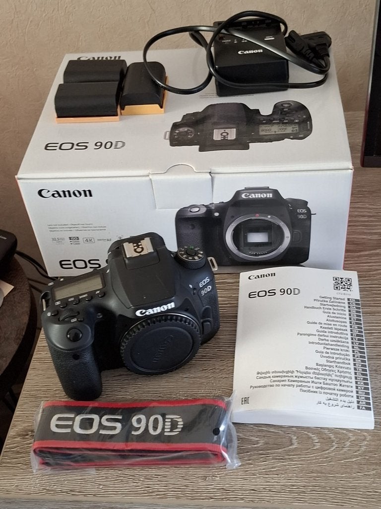 Canon eos 90D NIEUWSTAAT, Ophalen, Spiegelreflex, Canon, 32 megapixels