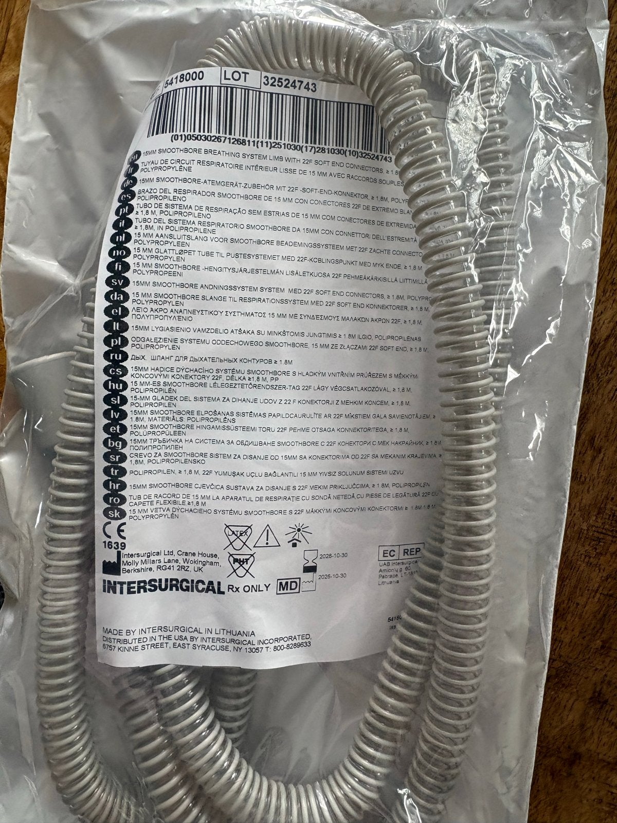 luchtslang voor CPAP, Ophalen of Verzenden, Nieuw