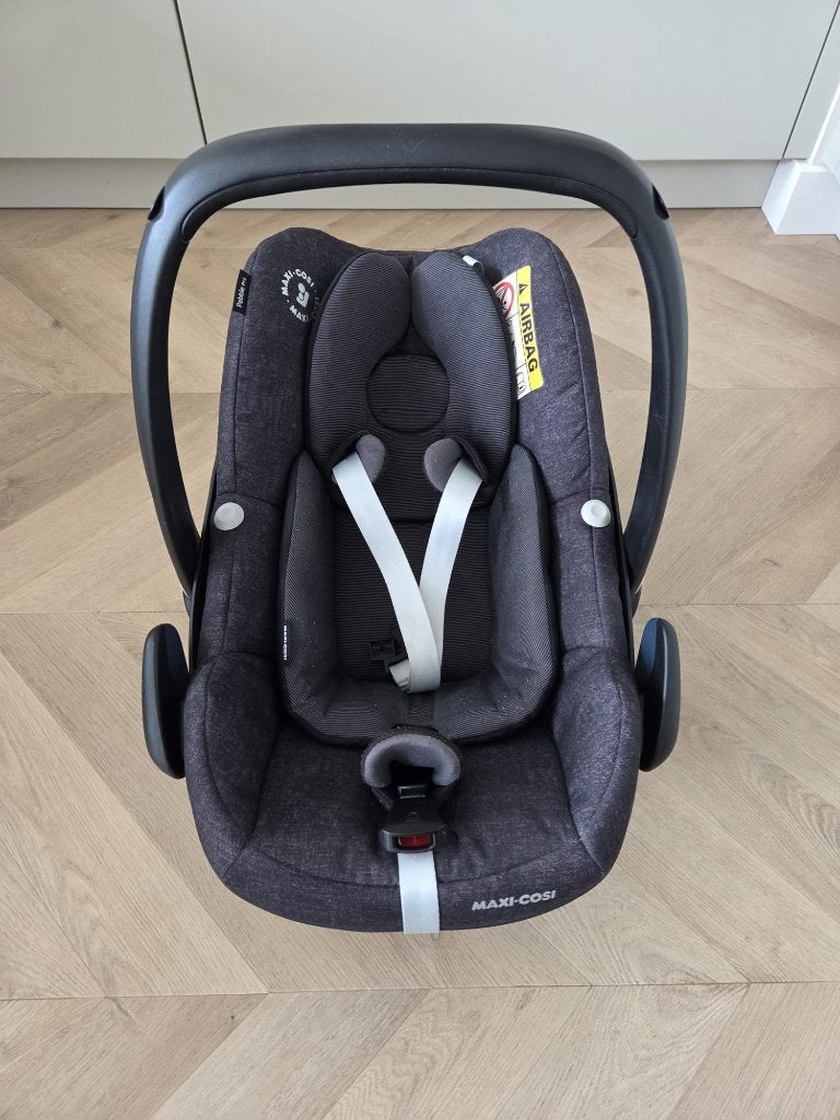 Maxi Cosi Pebble Pro, Ophalen, Autogordel of Isofix, Gebruikt, Zijbescherming