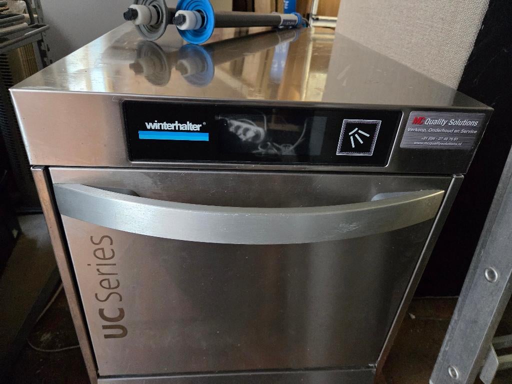 Winterhalter UC-S Glazenspoel + AT Excellence-S Osmose 2022, Ophalen, Gebruikt, Minder dan 85 cm, 60 cm of meer