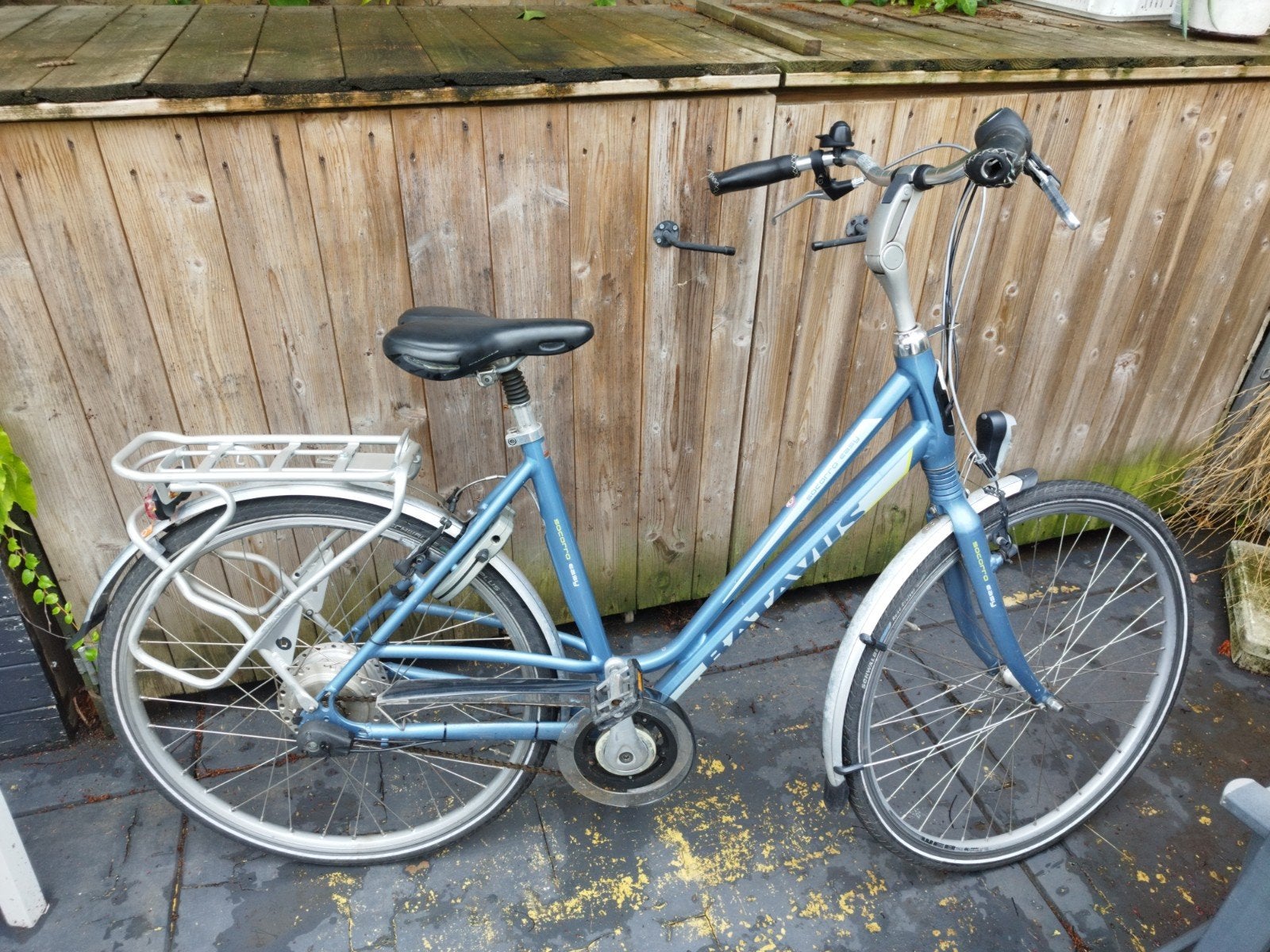 batavus socorro dames fiets 53 cm, Ophalen, Gebruikt, Velgrem, Versnellingen