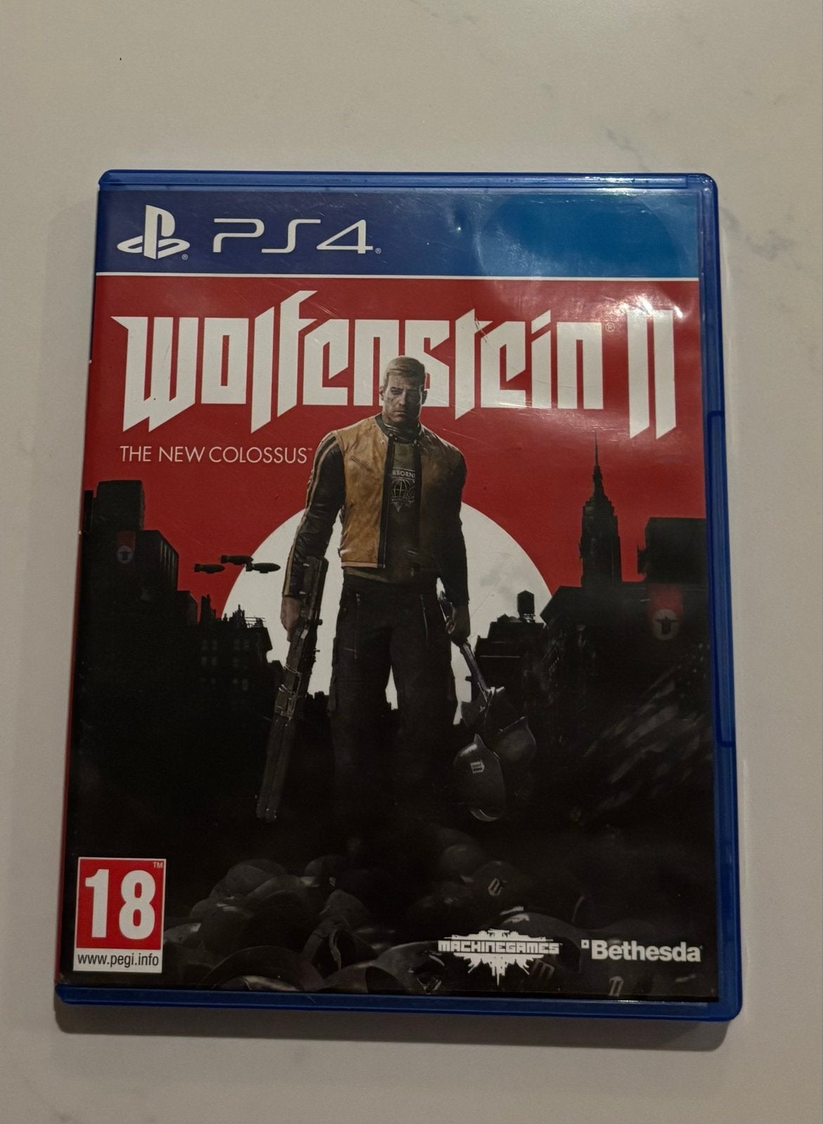 Wolfenstein II: The New Colossus PS4 - Actie Shooter, Gebruikt, Vanaf 18 jaar, Shooter, 1 speler