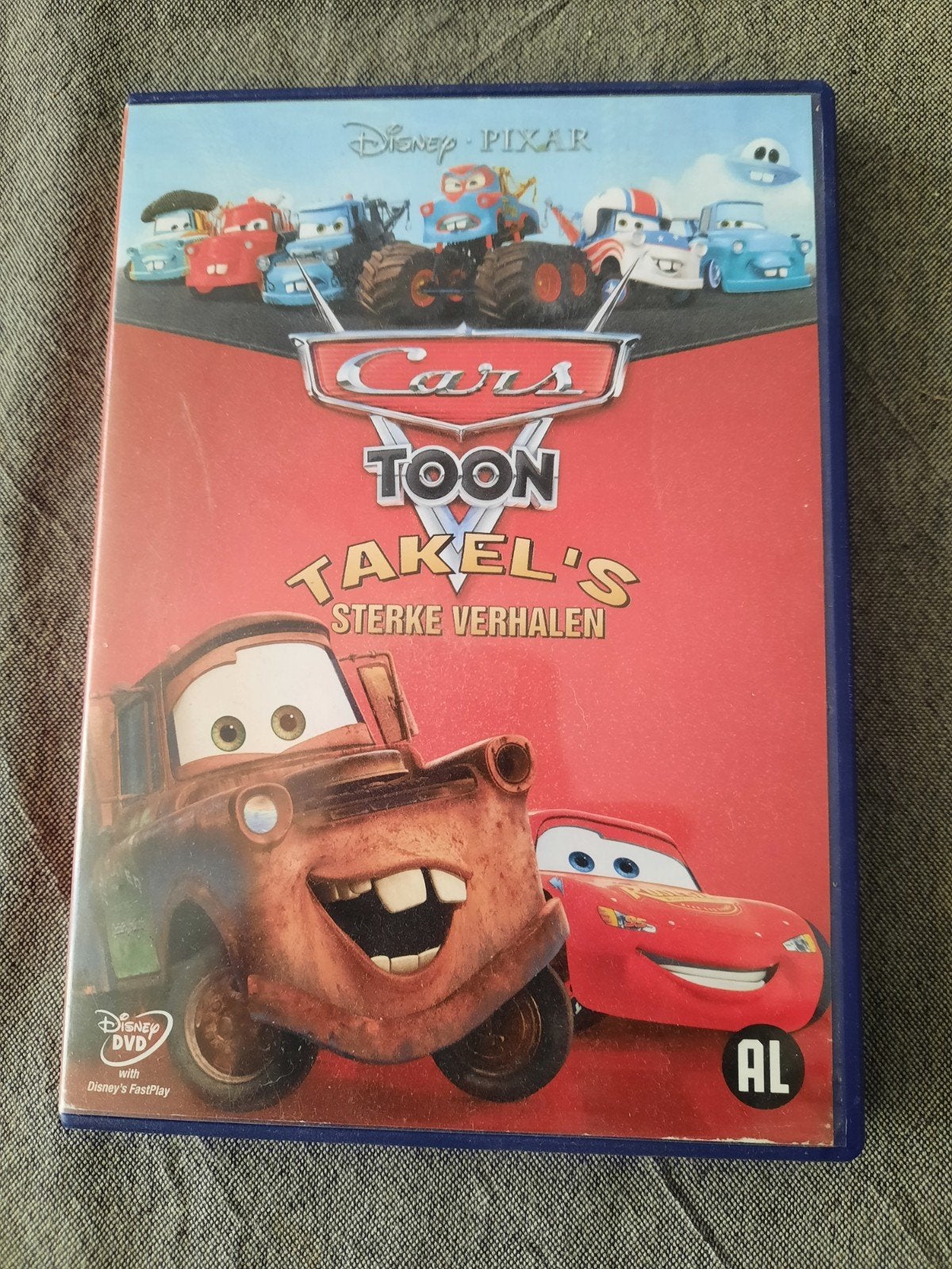 Disney Cars Toon Takel's sterke verhalen DVD, Cd's en Dvd's, Alle leeftijden, Ophalen, Zo goed als nieuw, Nederlands