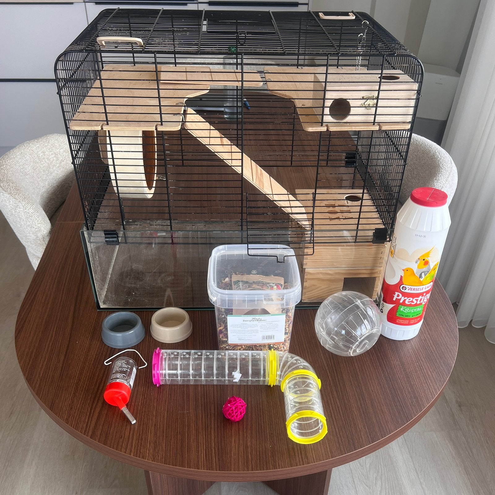 Knaagdieren Hok 60x40x50 cm, Dieren en Toebehoren, Minder dan 75 cm, Zo goed als nieuw, Hamster, Hok