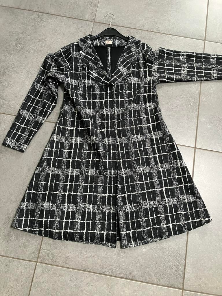 Colbert, Heart, lang model maat 2XL, Ophalen of Verzenden, Zo goed als nieuw, Maat 46/48 (XL) of groter, Zwart