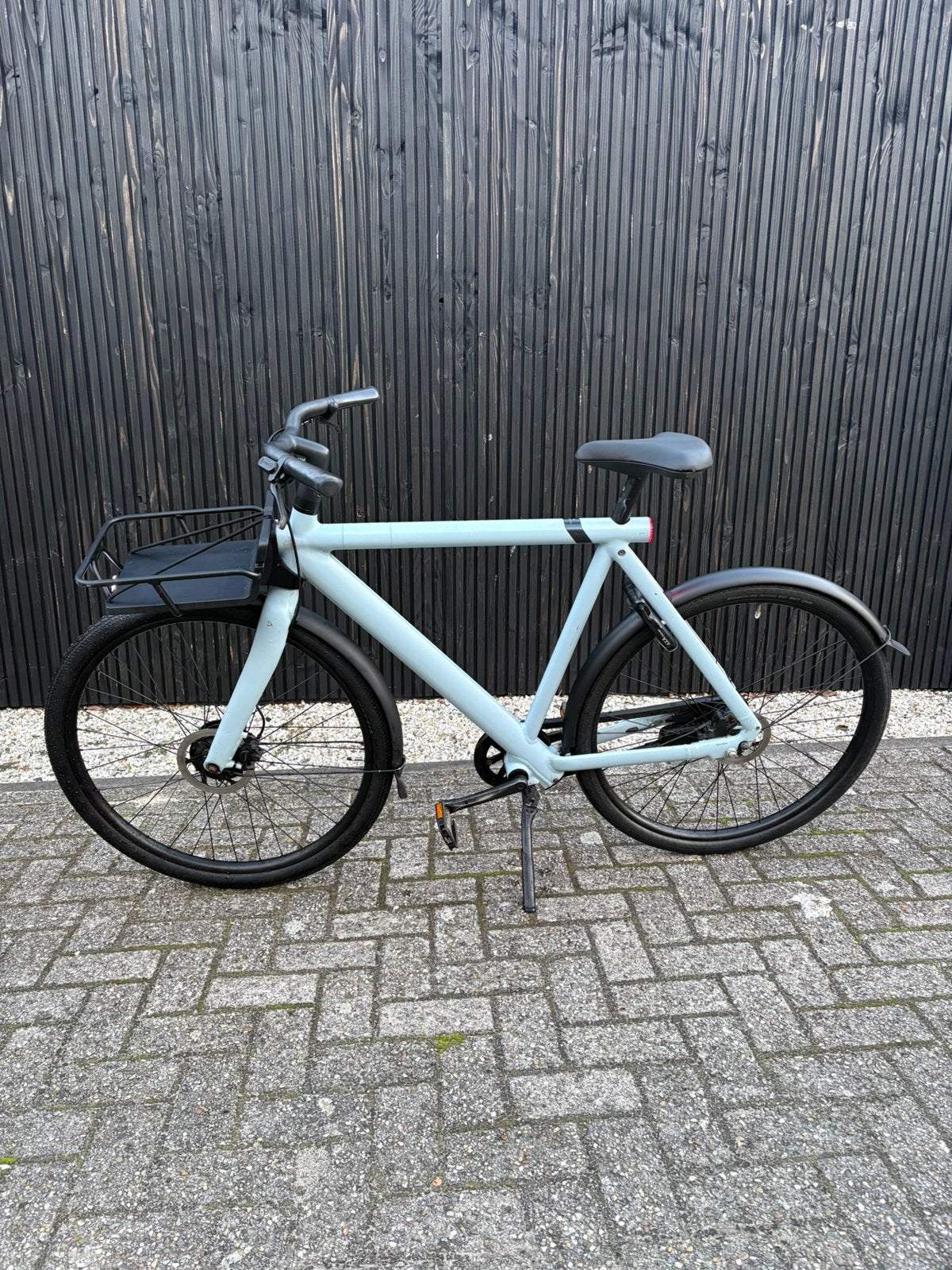 VanMoof S3 Lichtblauw | Werkt perfect | Voorrek + Toolbox, Gebruikt, Jvink@12springstrampolines.nl, Vanmoof B.V., Ophalen of Verzenden