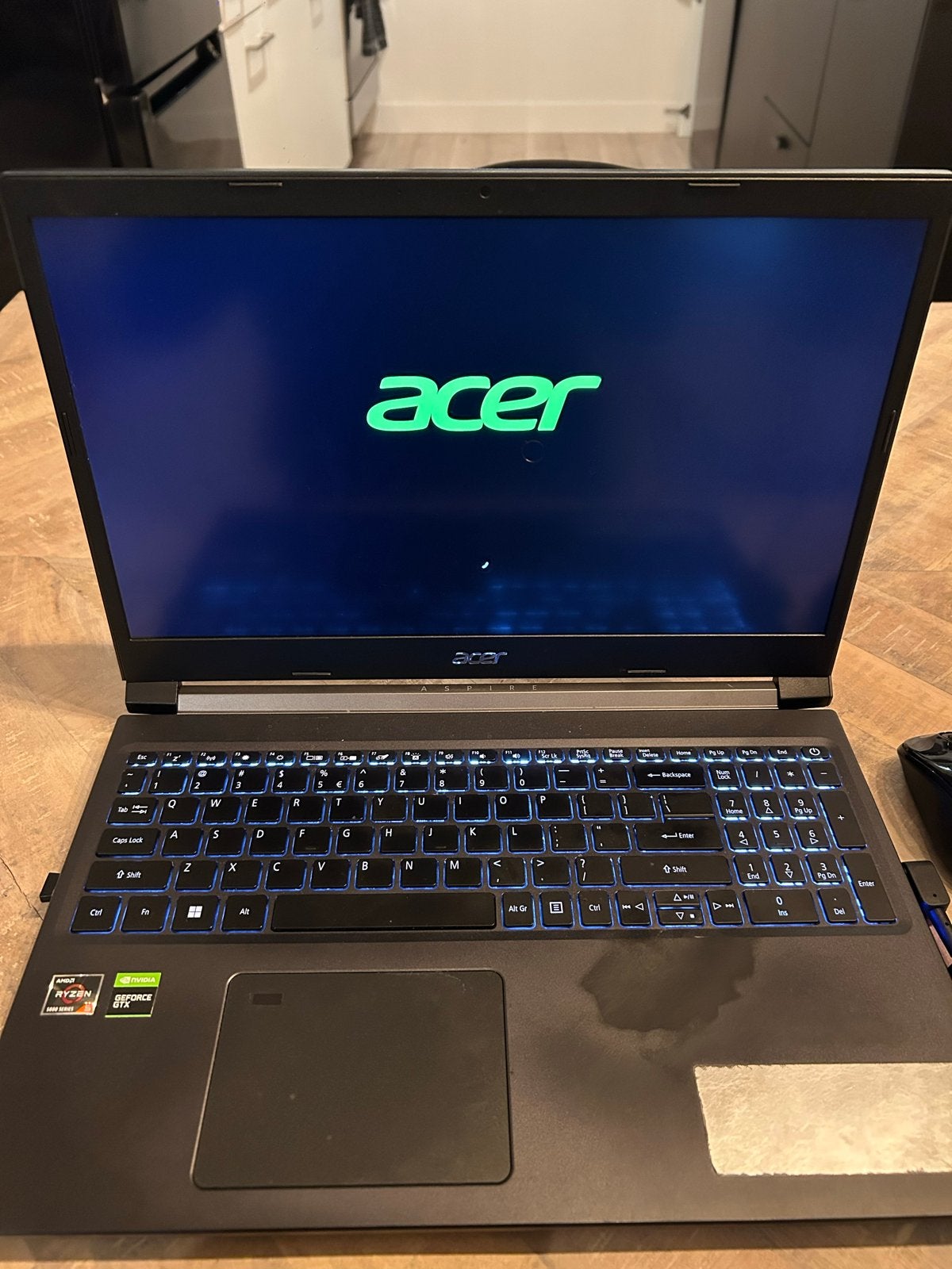 Acer Aspire 7 A715-42G Gaming Laptop - Ryzen 5, 16GB RAM, Computers en Software, Ophalen, Met videokaart, 2 tot 3 Ghz, Zo goed als nieuw