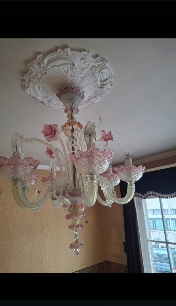 Mooie lampen Murano stijl, Ophalen