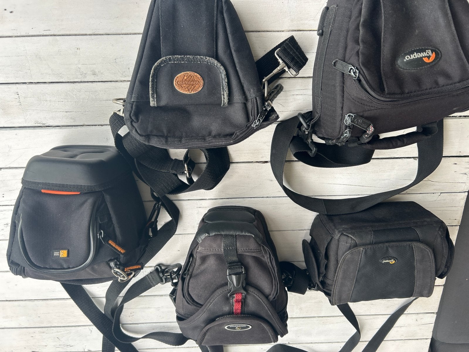 Cameratassen - Diverse Merken (Lowepro, Case Logic, Vanguard, Ophalen of Verzenden, Gebruikt, Overige typen, Lowepro
