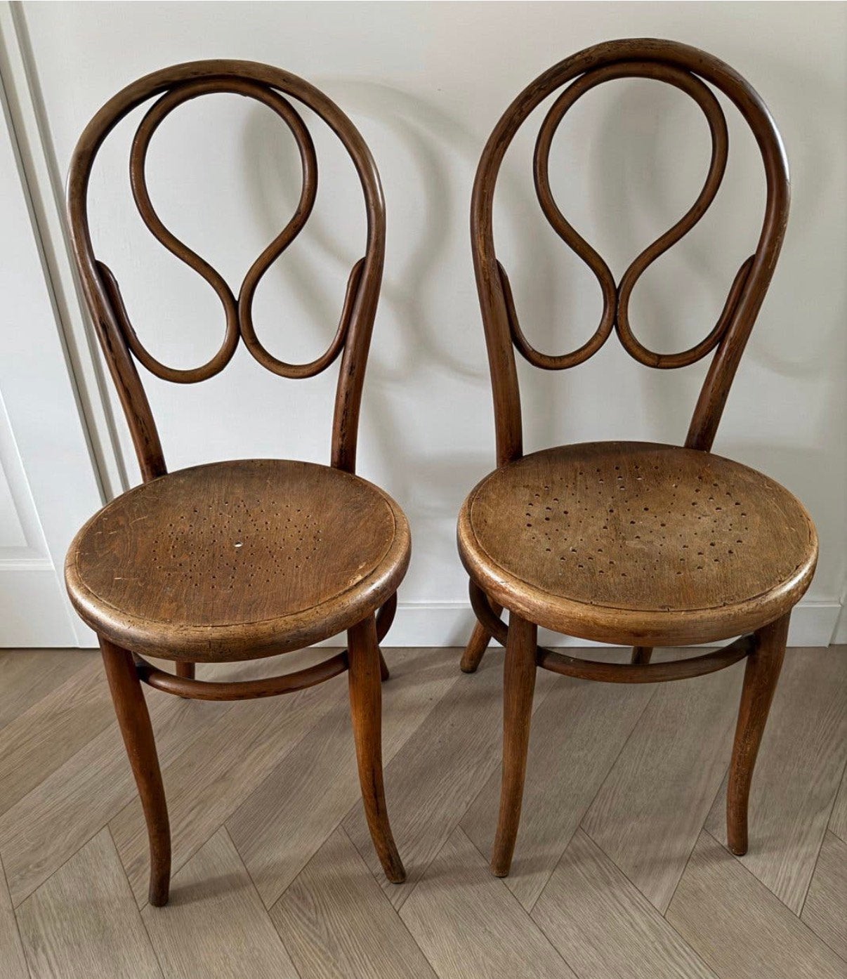 Unieke  Thonet stoelen, Ophalen, Stoel, Hout