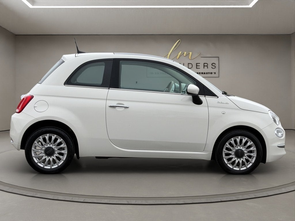Fiat 500 1.0 Hybrid Dolcevita 2022 WIT | Apple CarPlay | Cli, Auto's, Fiat, Keurmerk '100% Onderhouden', Gebruikt, Euro 6, 4 stoelen