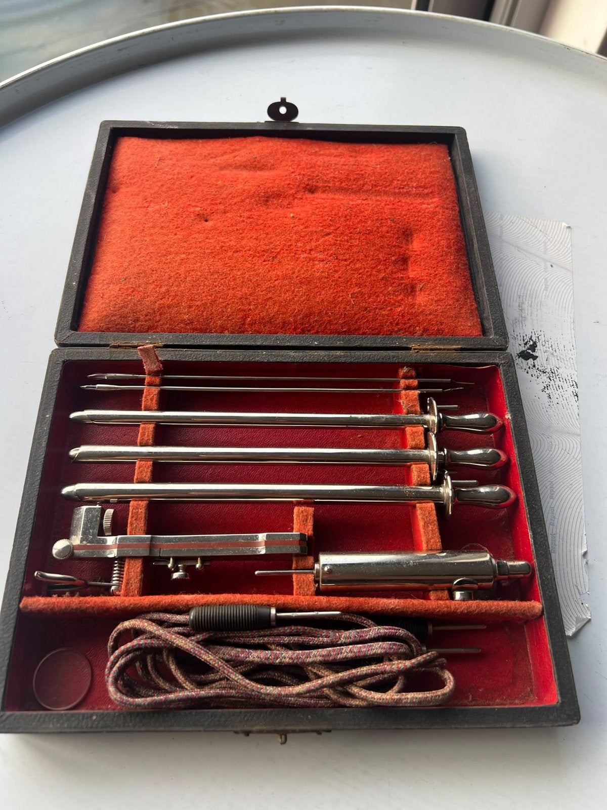 Antieke Medische Instrumenten Set in Koffer, Antiek en Kunst, Ophalen