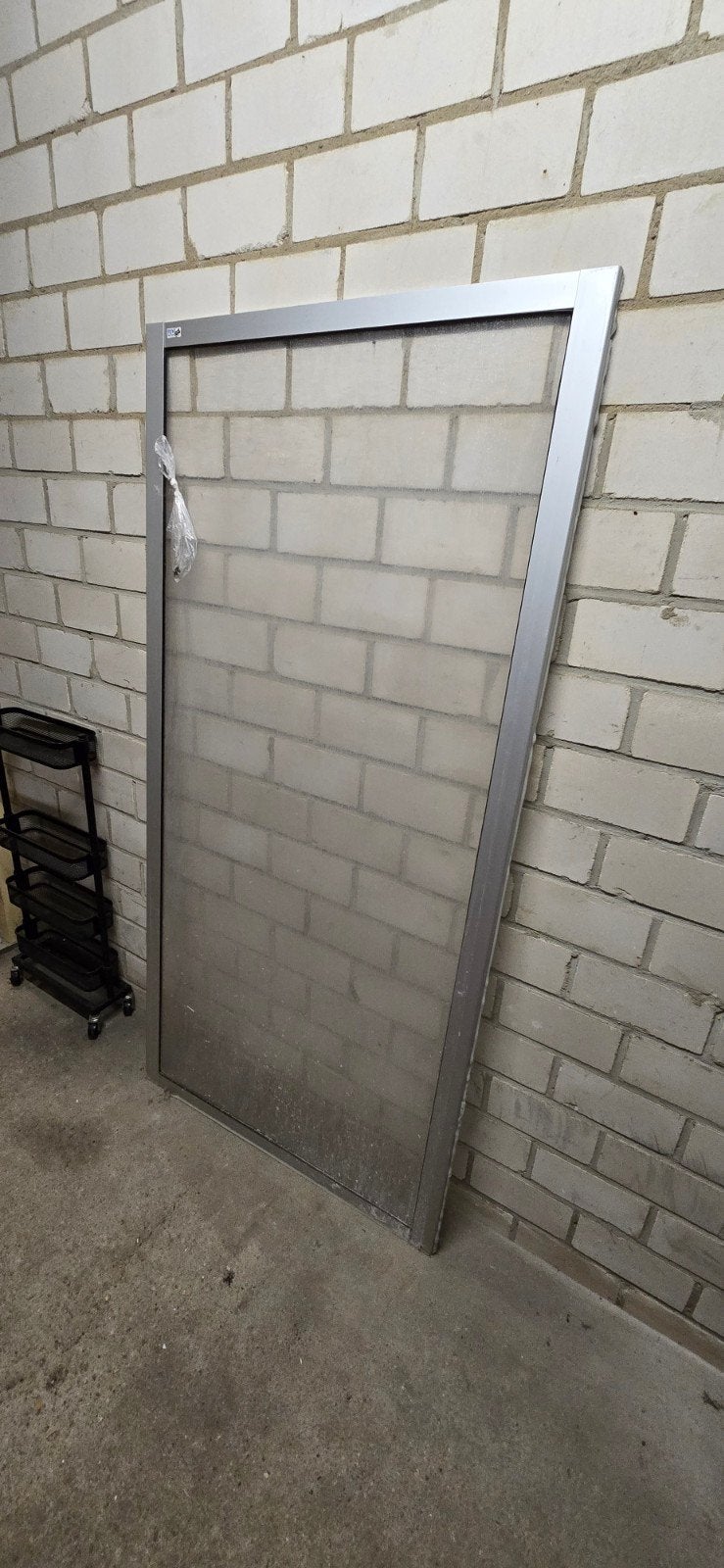 inloopdouchewand, Ophalen