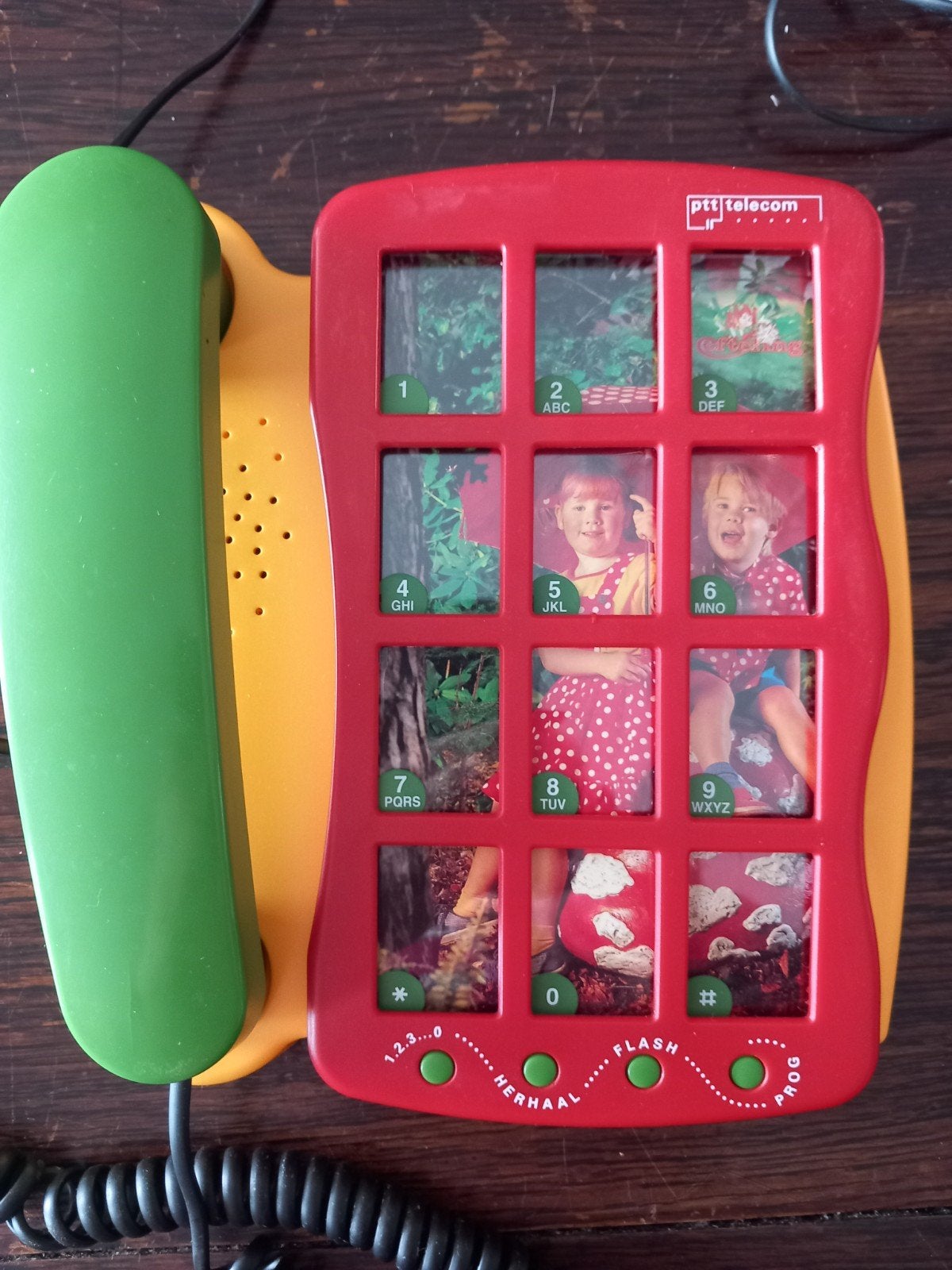 Efteling Paddelfoon Telefoon uit 1997 met doos en boekjes, Telecommunicatie, Vaste telefoons | Handsets en Draadloos, Ophalen of Verzenden