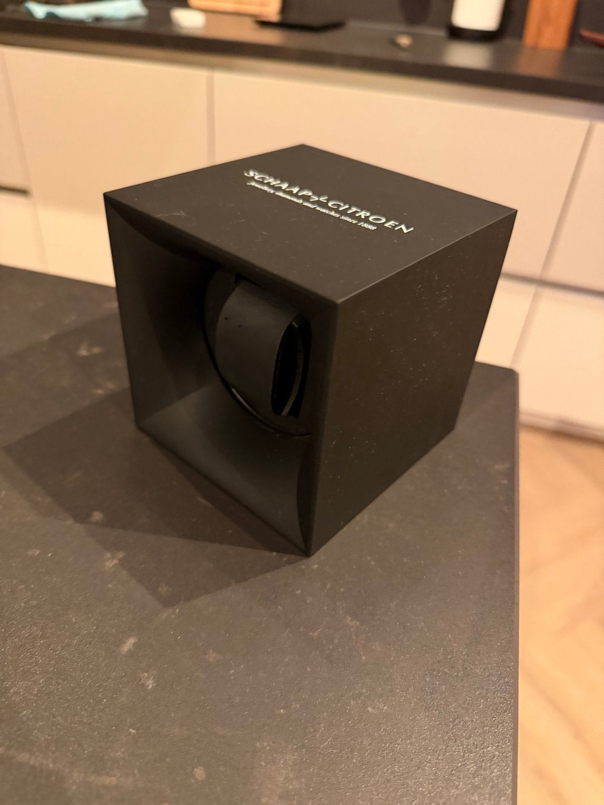 Schaap en Citroen Watchwinder Kubus, Ophalen, Nieuw