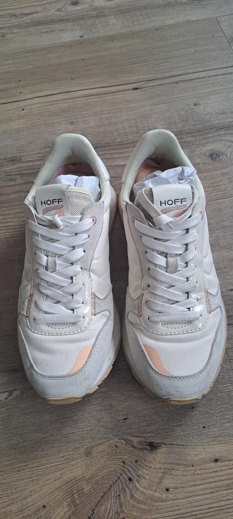 Creme Witte HOFF Sneakers met Zalm Details - Maat 41, Ophalen of Verzenden