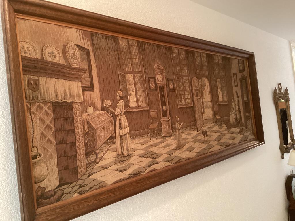 Gobelin 1 meter 91 cm x 75 cm, Ophalen of Verzenden
