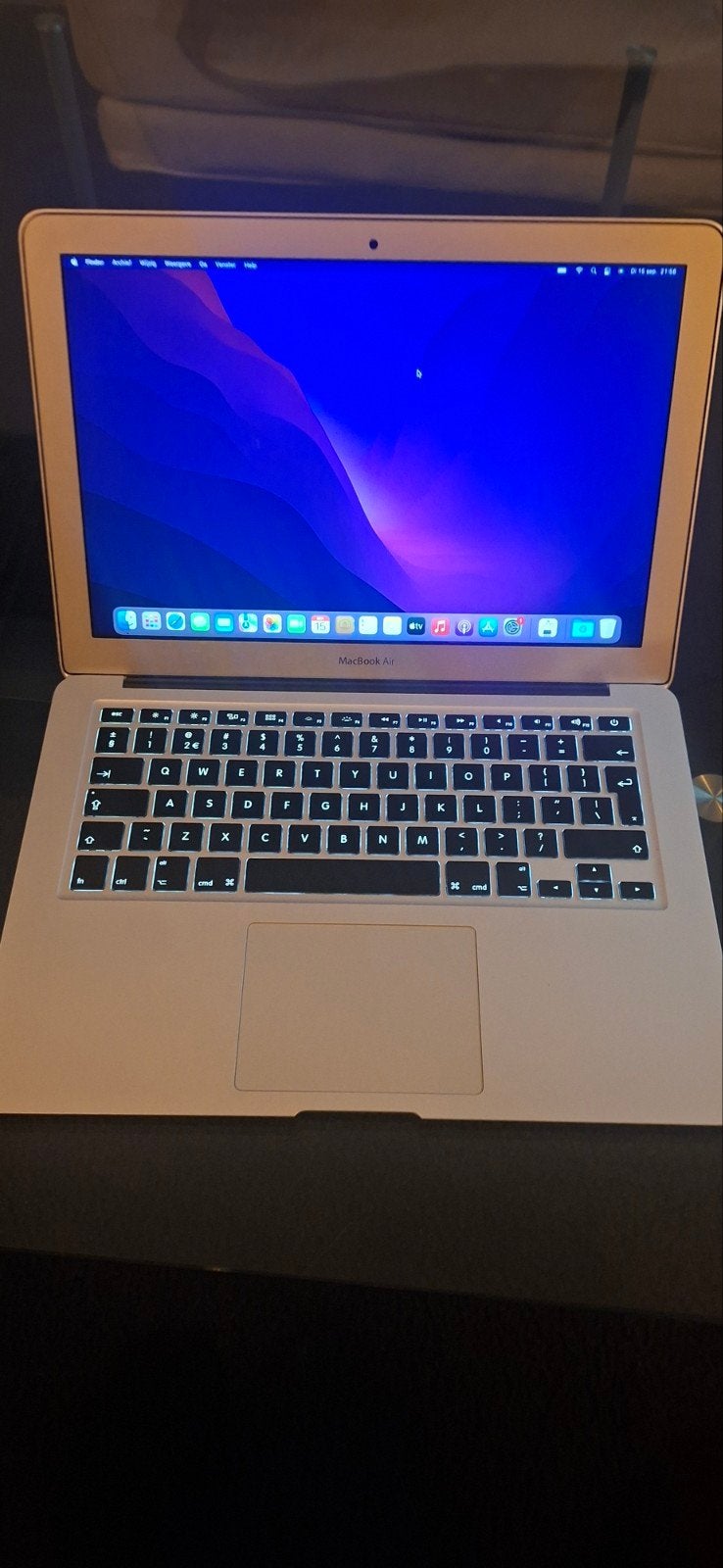 MacBook Air 13 inch - Zo goed als nieuw, Qwerty, 13 inch, Ophalen of Verzenden, Zo goed als nieuw
