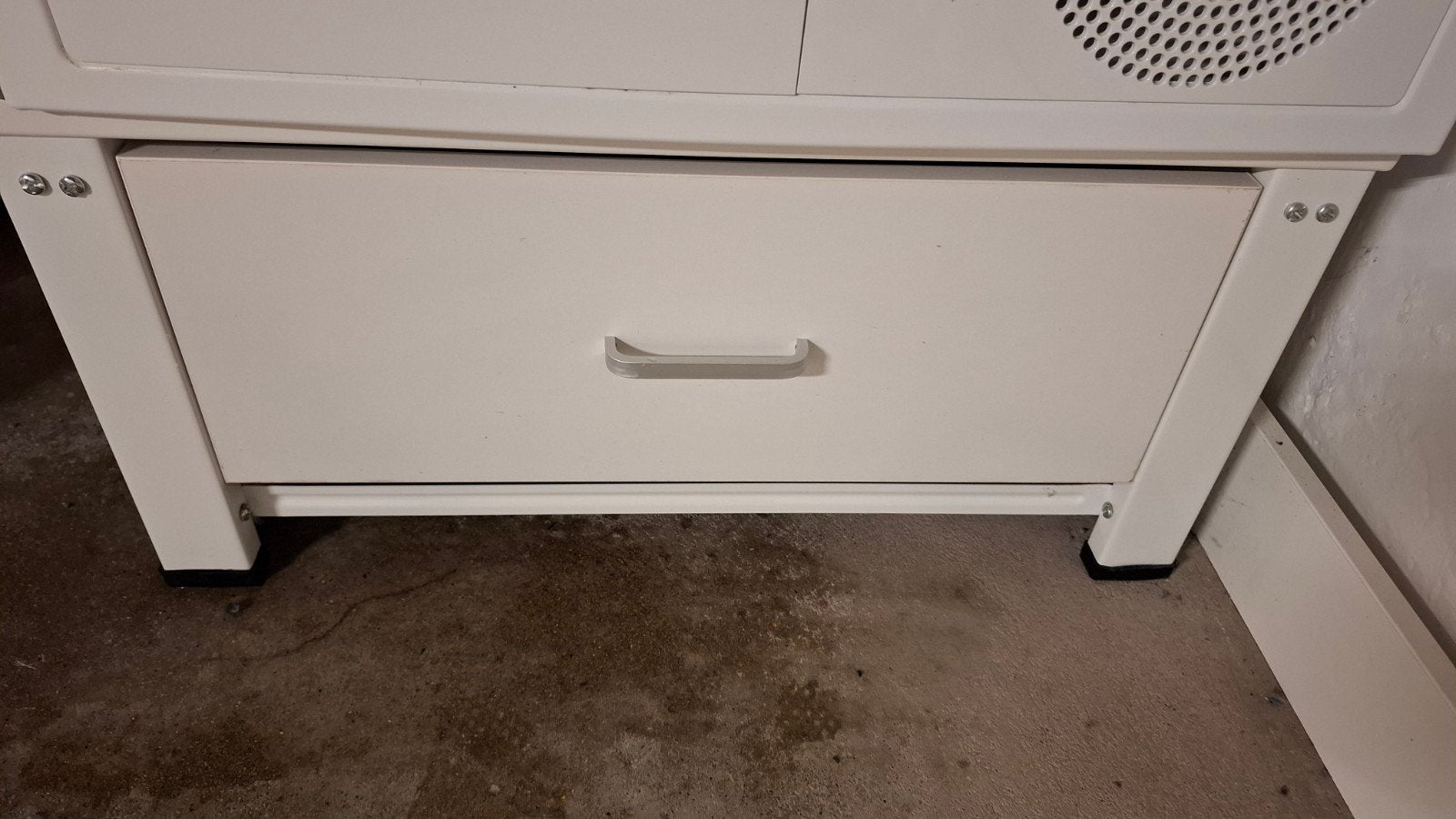 Onderstel verhoger voor wasmachine of droger met lade, Ophalen