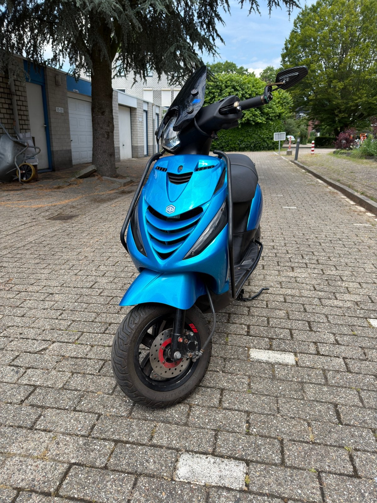 Piaggio Zip iGet 4T 50cc 2018, Fietsen en Brommers, Scooters | Piaggio, Ophalen, Maximaal 45 km/u, Zip, Zo goed als nieuw
