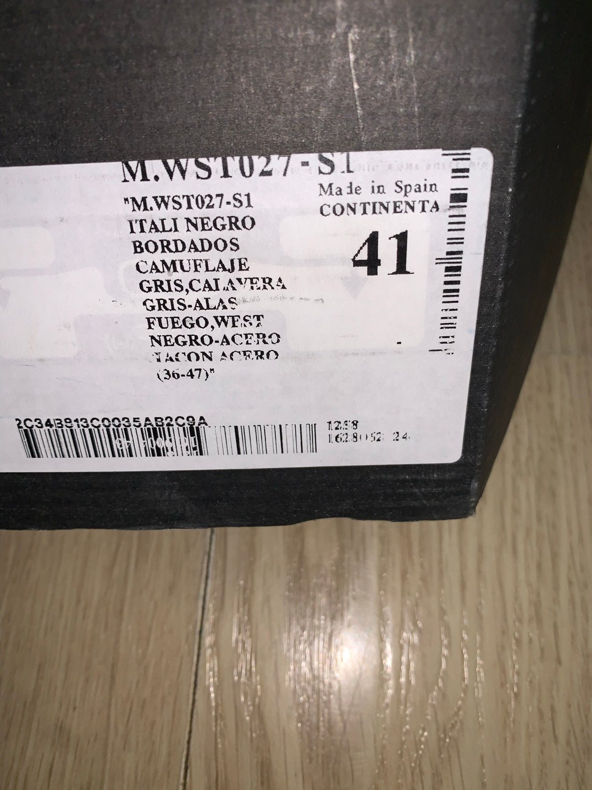New Rock Boots - Zwart met doodskop en vleugels - Maat 41, Ophalen of Verzenden, Zo goed als nieuw, Zwart, Boots