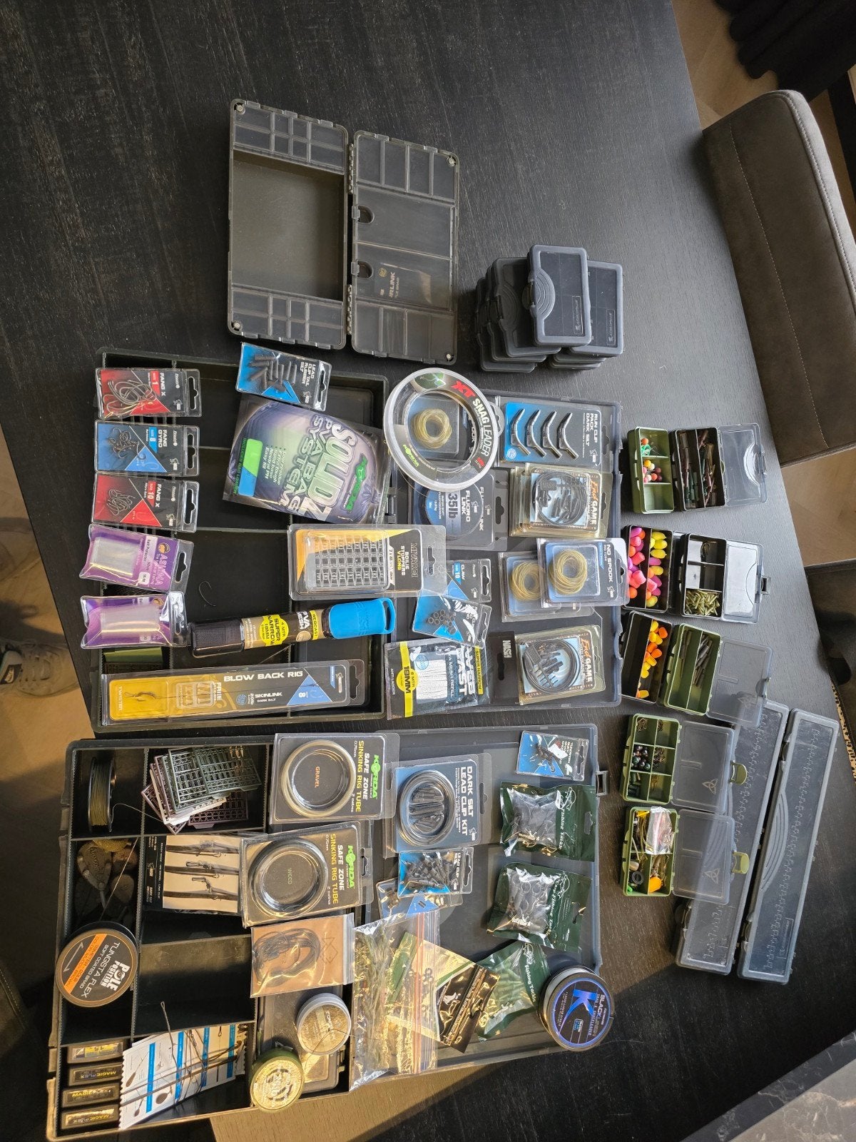tackleboxen gevuld, Ophalen, Gebruikt, Overige typen