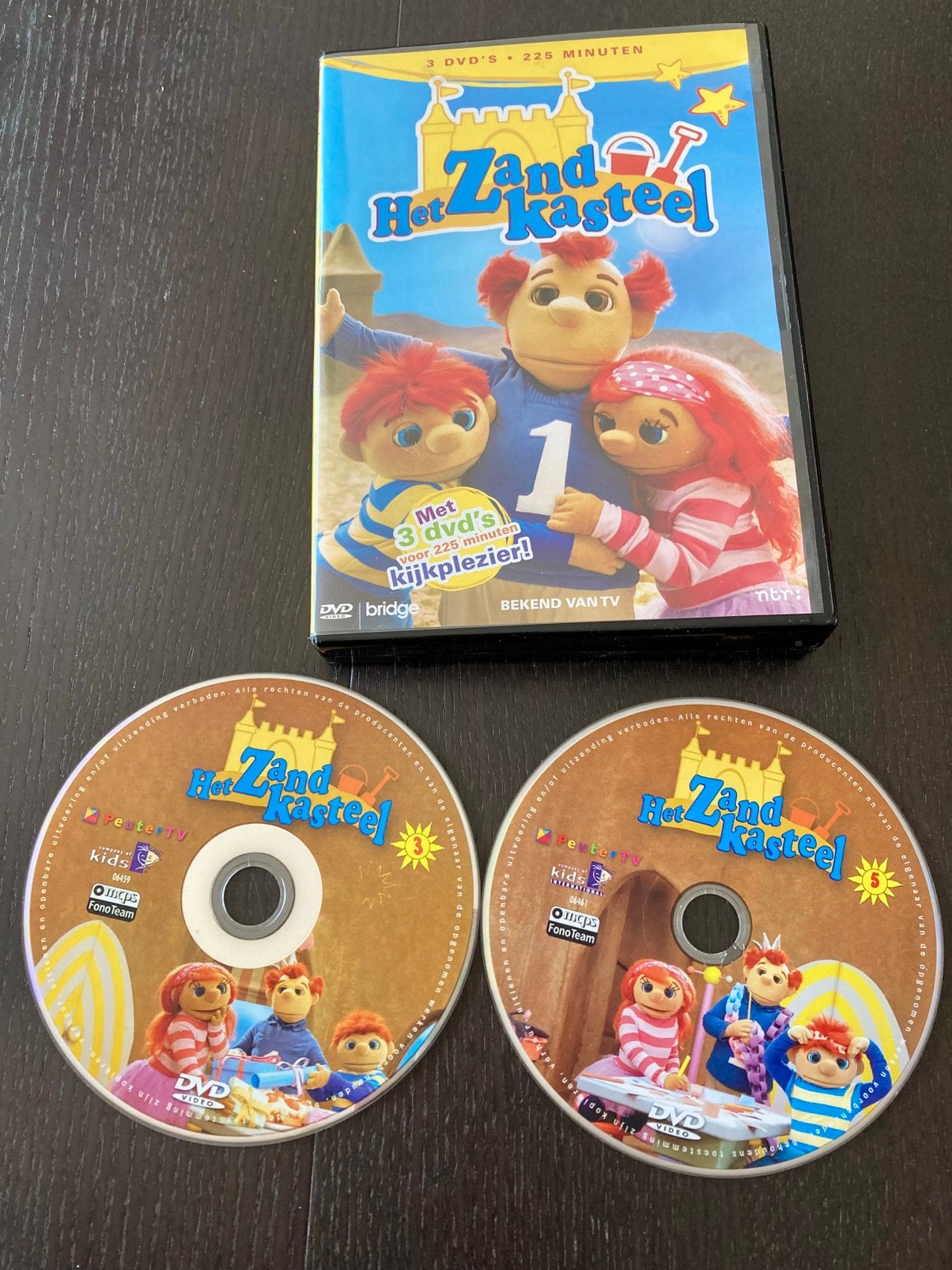 2 DVD’s van Het Zandkasteel, Ophalen of Verzenden, Zo goed als nieuw