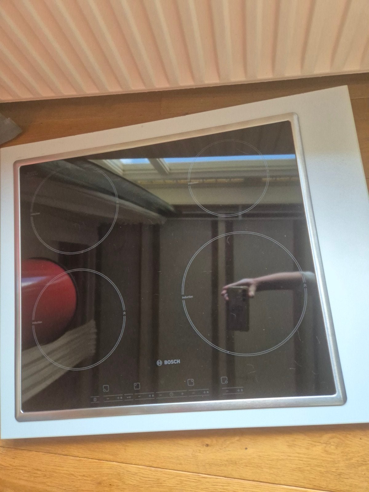 Bosch Inductiekookplaat PIE645T14E/20 - 4 kookzones, Witgoed en Apparatuur, Kookplaten, Ophalen, 4 kookzones, Zo goed als nieuw