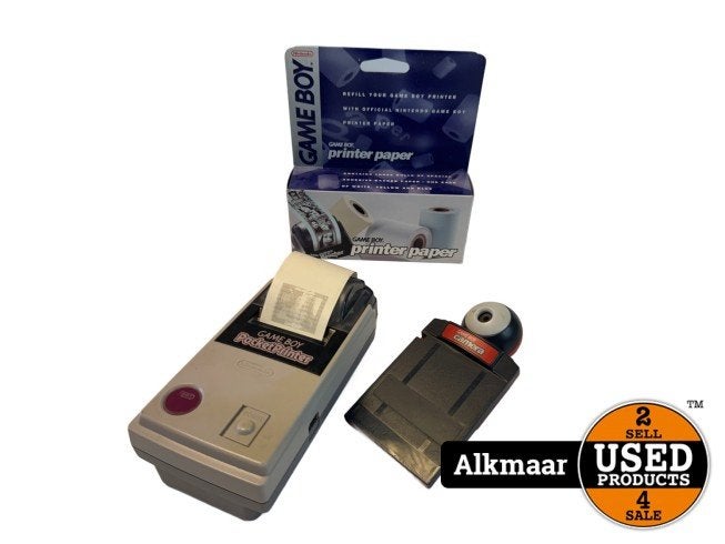 Nintendo Gameboy Pocket Printer + 7 Vullingen | Gebruikt, Spelcomputers en Games, Nintendo, Zo goed als nieuw, Support@nintendo.com