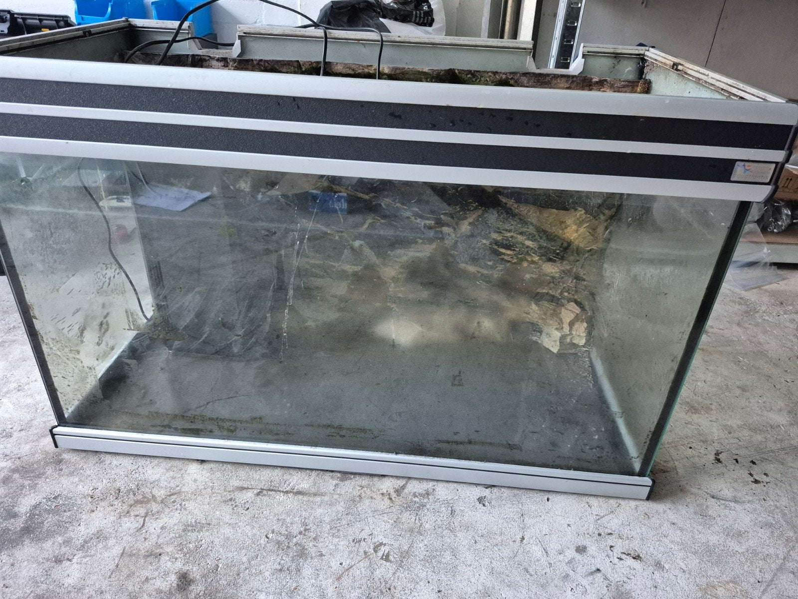 aquarium te koop 180L, Ophalen, Verwarming, Gebruikt, Leeg aquarium